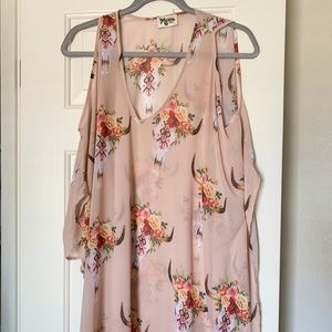 Show me Your Mumu Peta-Boo Bull Skull Tunic